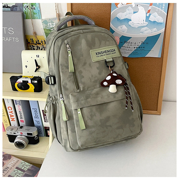 Multi-lomme Casual Skole Rygsekk