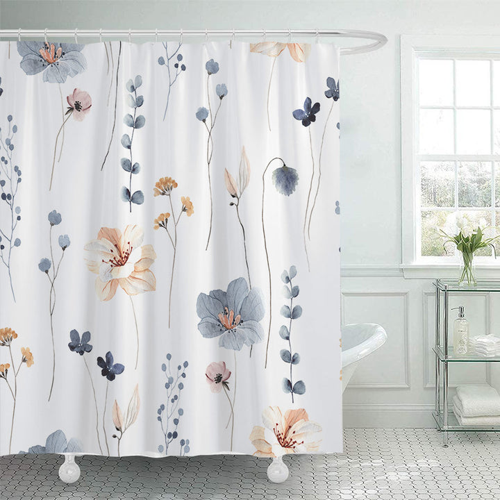 Blomsterprydet Dusjforheng Skanto