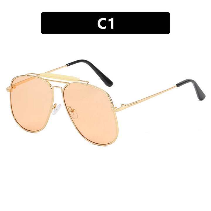 Dame pilot solbrille med stilig design og UV-beskyttelse Skanto