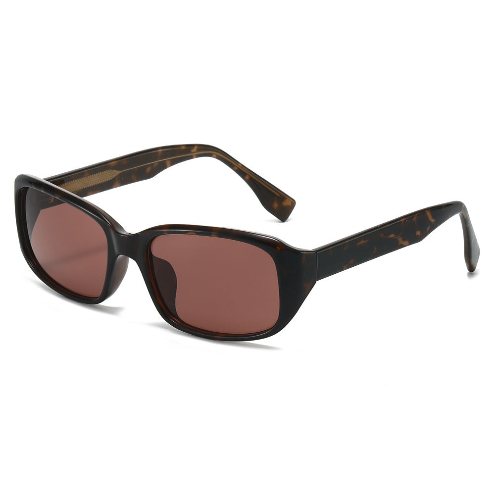 Dame Trendy Firkantet Solbrille Skanto