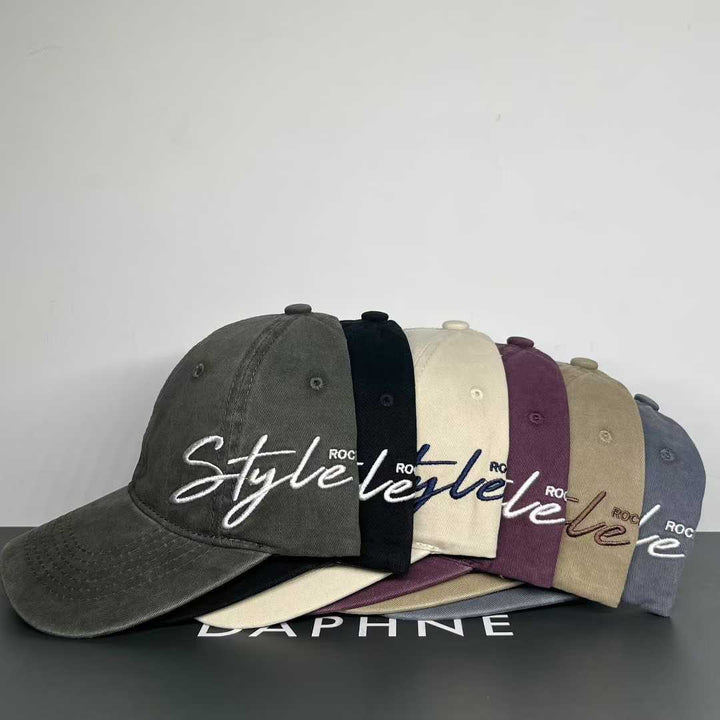 Unisex Signature Script Baseball Cap Skanto