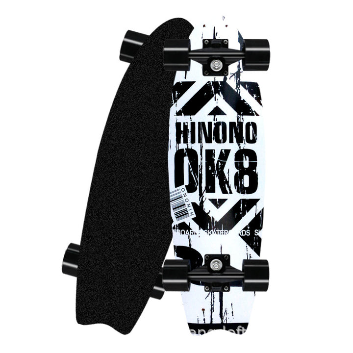 Surf-Inspirert Mini Cruiser Skateboard Skanto