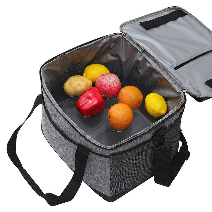 Damer isolert kjøle- og handlebag med robust bæresystem Skanto