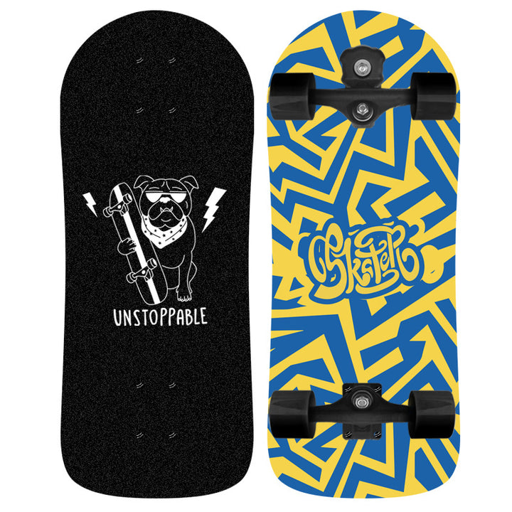 Unicorn-tema Grafisk Skateboard Skanto