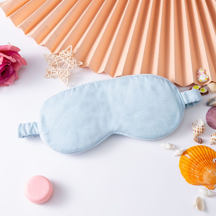 Unisex nan ergonomisk sovemaske med mykt bomullsfôr og justerbart gummibånd Skanto
