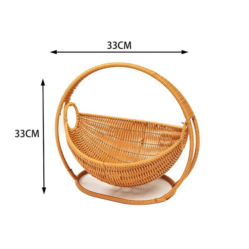 Unisex Designer Oppbevaringskurv med elegante håndtak Skanto