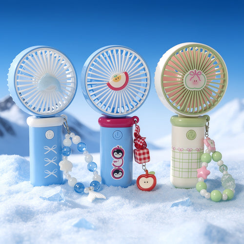Bærbar Mini Håndholdt Vifte Skanto