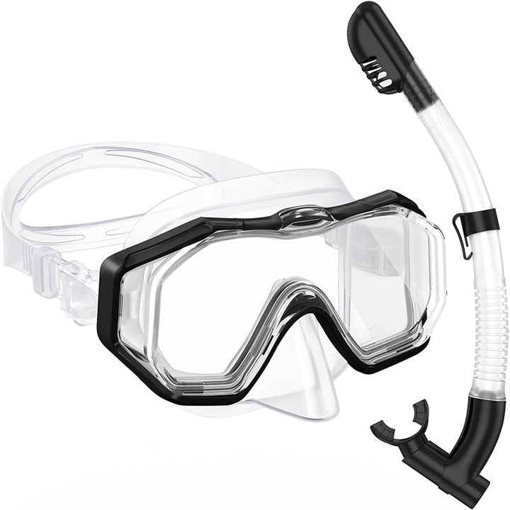 Snorkelmaske med fleksibel pusterør Skanto