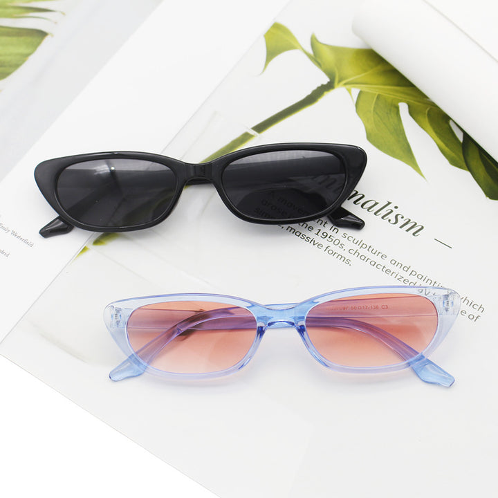 Dame Cat-Eye solbriller med eksklusiv design Skanto