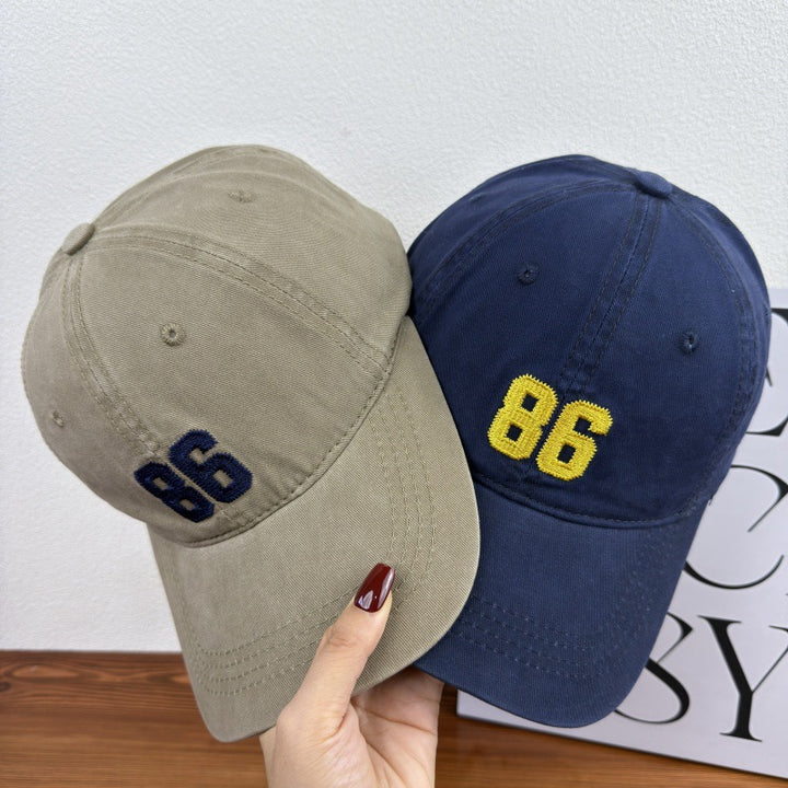 Herrebrodert avslappet bomull baseball cap Skanto