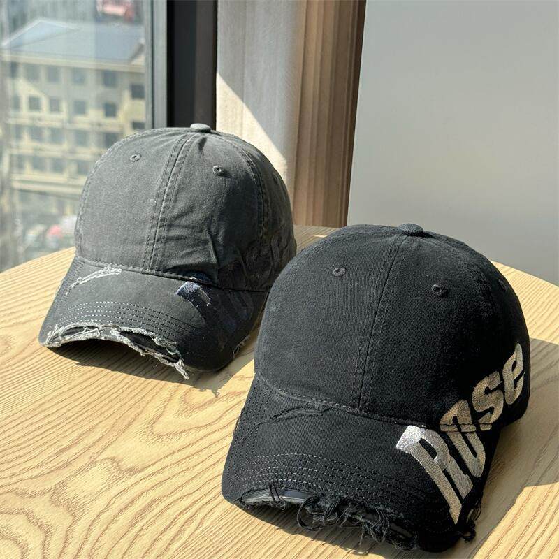 Herre Slittet Bomull Baseball Caps Skanto 1784270811