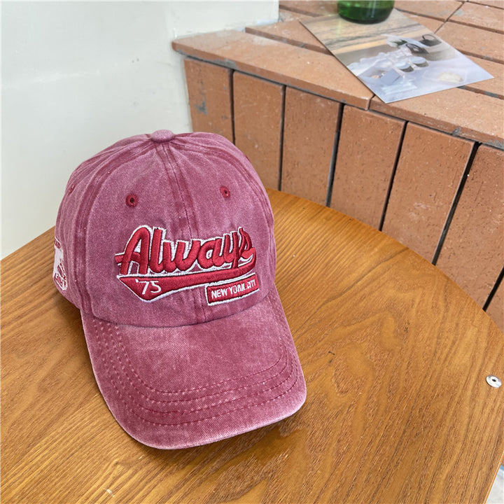 Herre Vintage-inspirert Slitt Bomull Baseball Caps Skanto