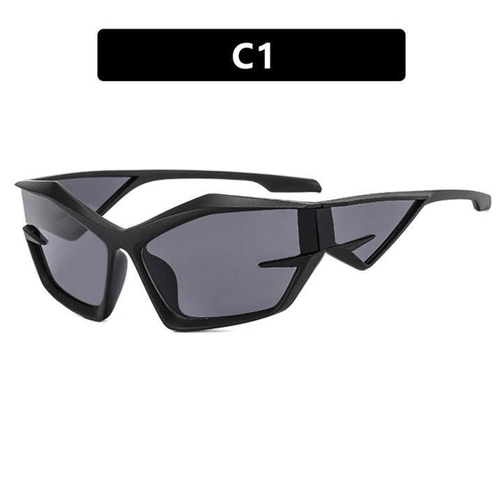 Damer futuristisk Sport-solbrille Skanto