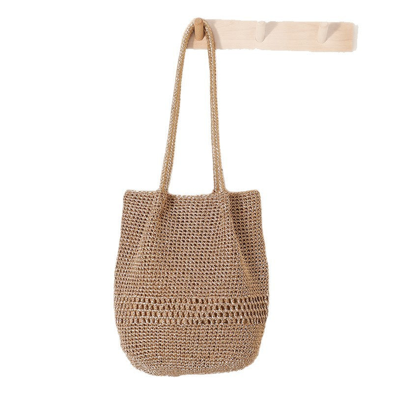Lett og Pustende Makramee Shopping Bag Skanto