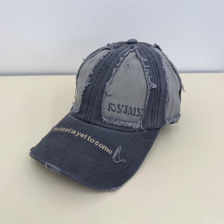 Herre Slitt Vintage Grafisk Baseball Cap Skanto