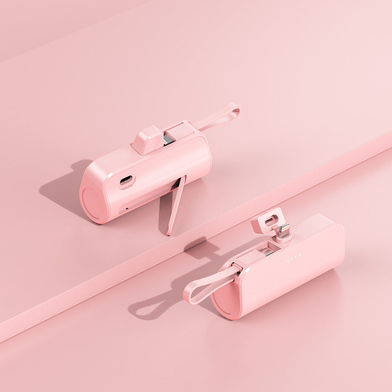 Kompakt Powerbank med integrert ladetilkobling Skanto