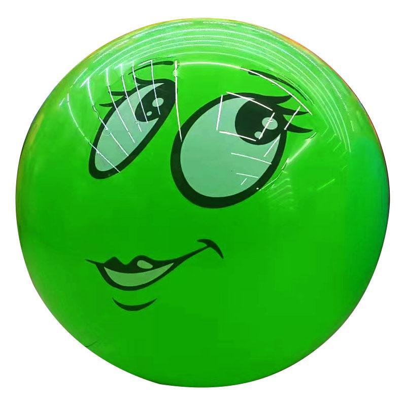 Damer oppblåsbar spillball med morsom design Skanto