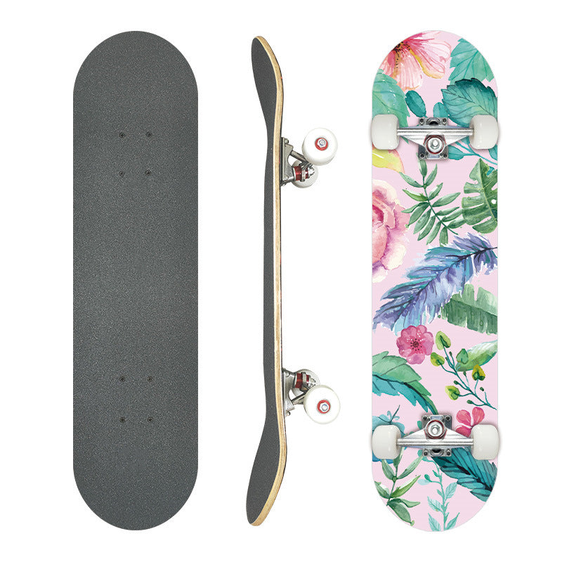 Grafisk Kunstnerisk Skateboard Skanto
