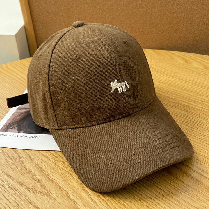Menns Casual Brodert Caps Skanto