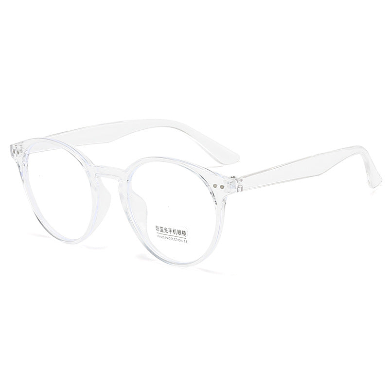 Dame Cat-Eye solbriller med transparent ramme Skanto