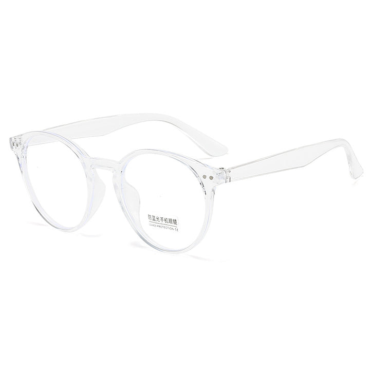 Dame Cat-Eye solbriller med transparent ramme Skanto