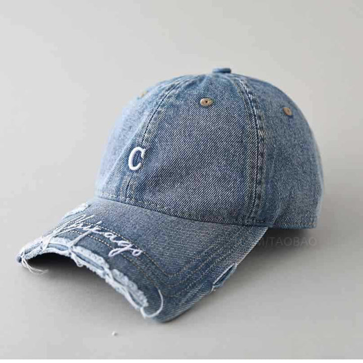 Herre Casual Slitt Baseball Cap Skanto