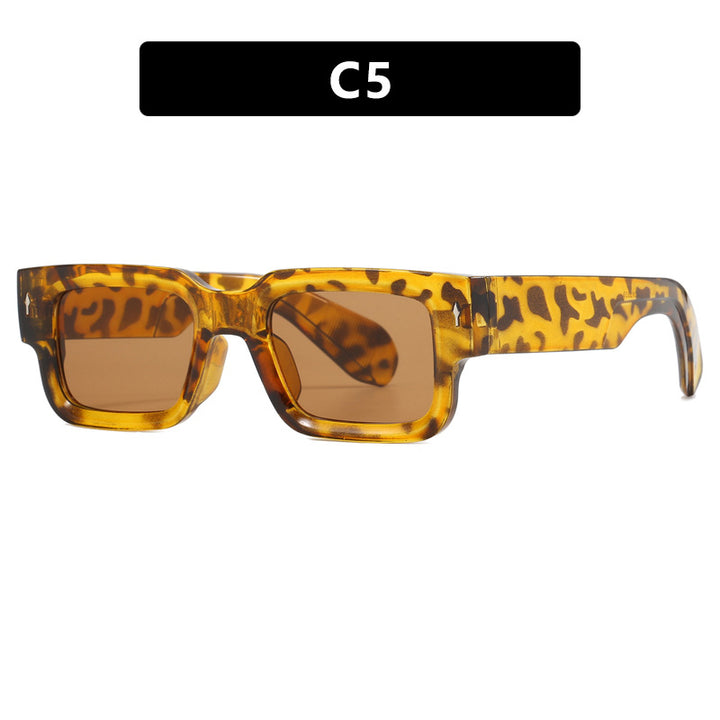 Dame kvadratisk solbrille med elegant design og UV-beskyttelse Skanto