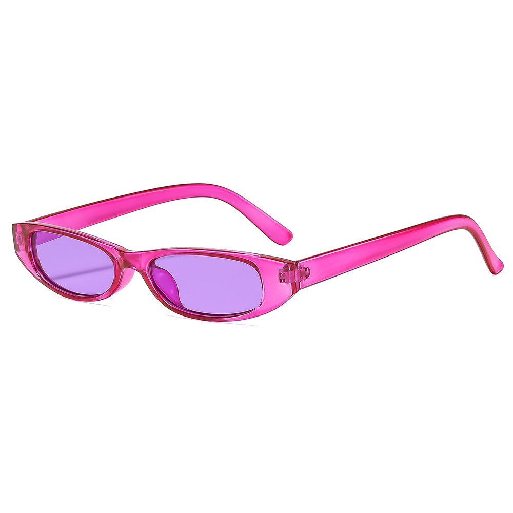Dame trendy Cat-Eye solbriller i minimalistisk design Skanto
