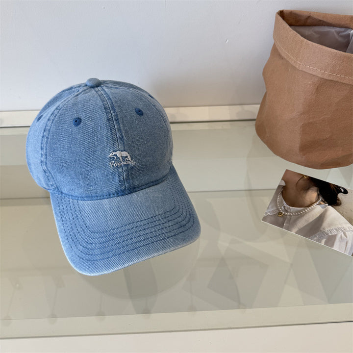 Kvinners klassiske denim baseball caps Skanto
