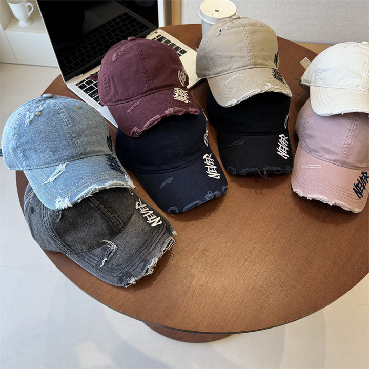 Unisex Slittet Grafisk Baseball Caps Skanto