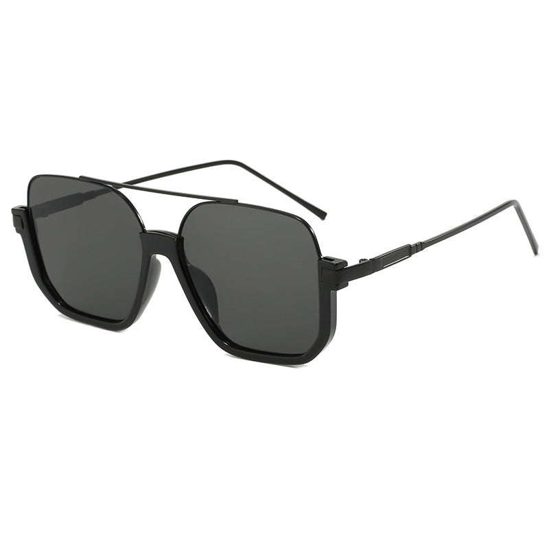 Dame Motek solbrille med buet metallramme og UV-beskyttelse Skanto
