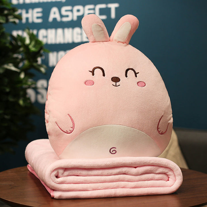 Plush gulrotpute og teppesett Skanto