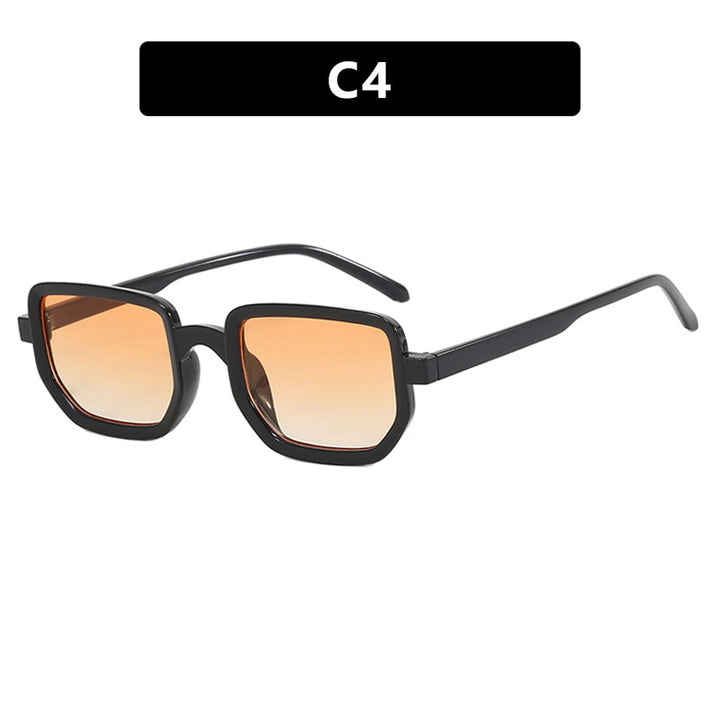 Dame geometrisk solbrille med moderne ramme og beskyttende glass Skanto