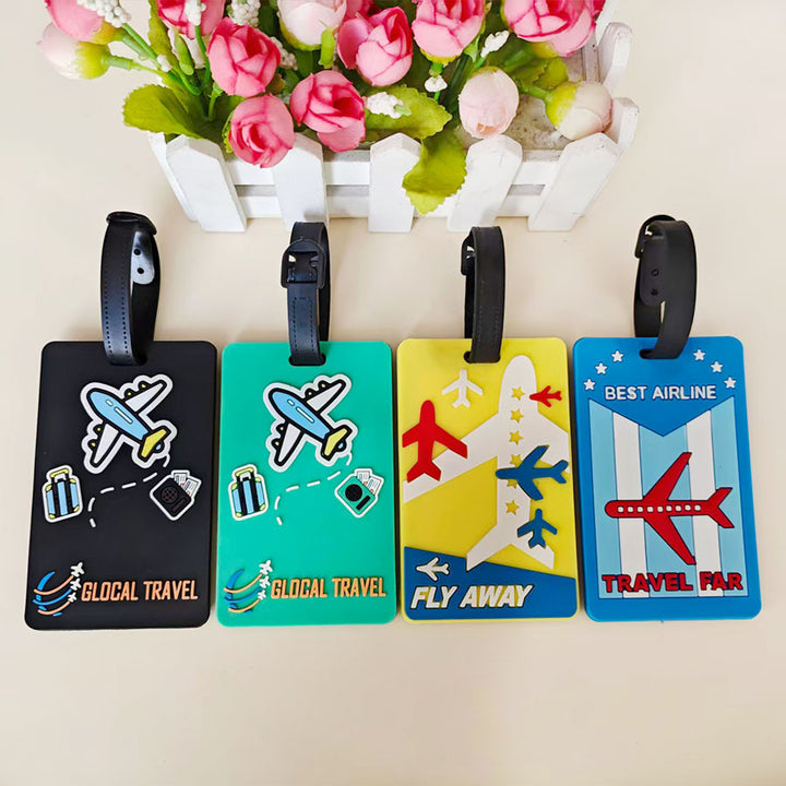 Unisex Silicone Travel Luggage Tag Skanto