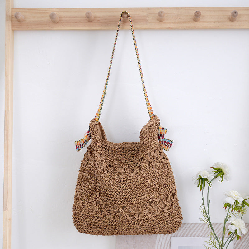 trendy makramee strandveske skanto