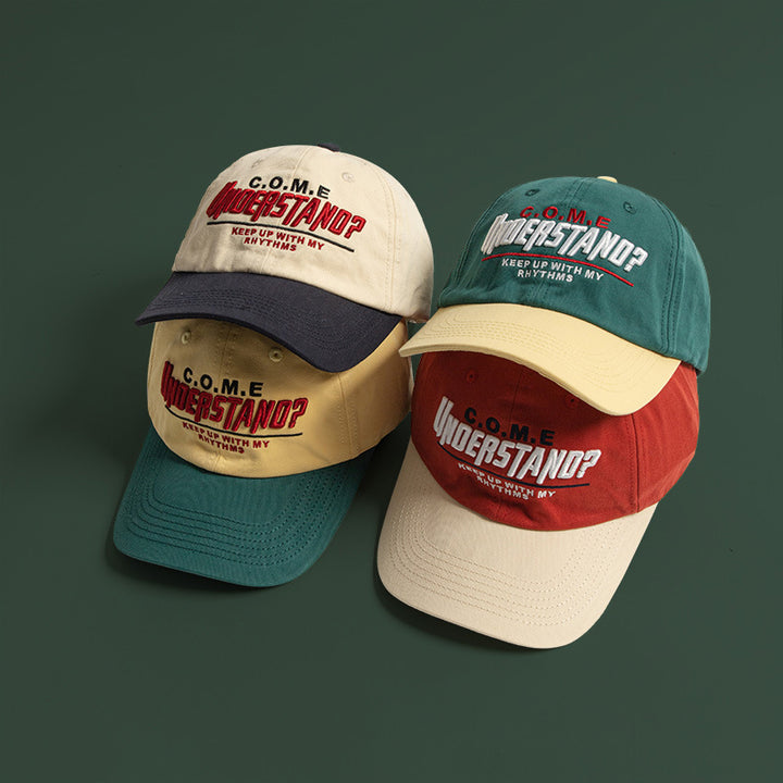 Herre Casual Grafisk Brodert Baseballcaps Skanto
