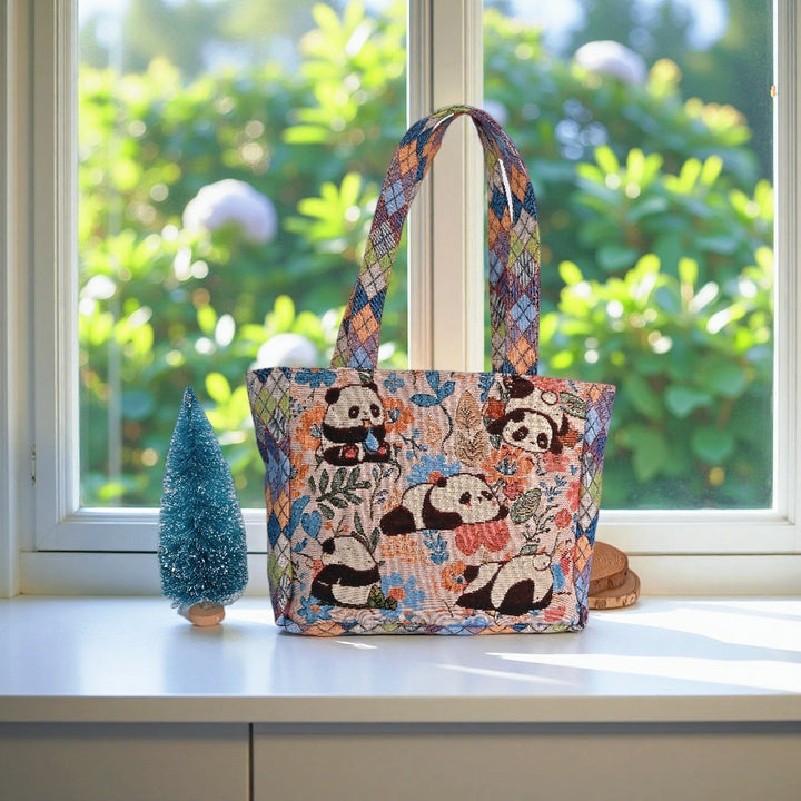 Trendete Kunstnerisk Bomullsbag Skanto
