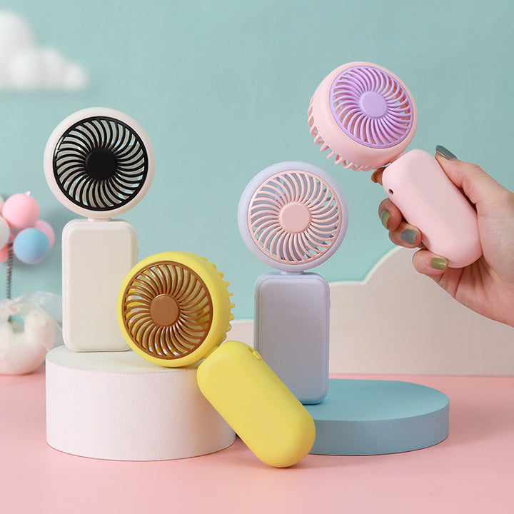 Unisex Bærbar Håndvifte med innovativt Sammenfoldeligt Design Skanto
