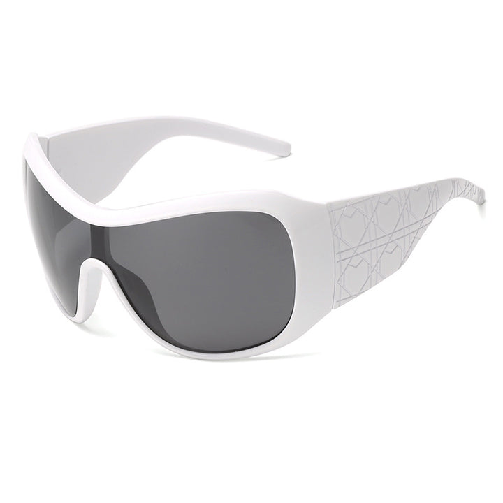 Men's Sporty Wraparound Sunglasses Skanto