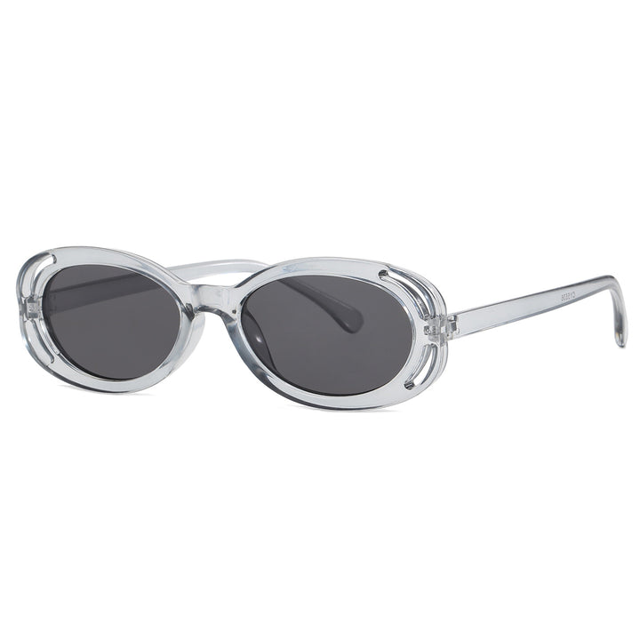 Dame moteriktig solbrille med eksotisk mønster Skanto