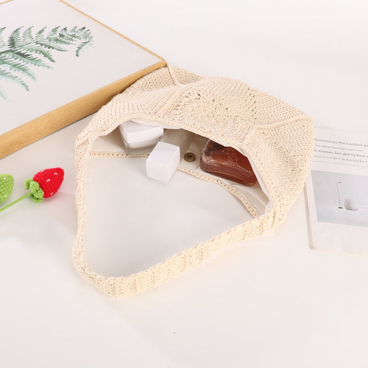 Håndlaget Makramee Crossbody Bag Skanto