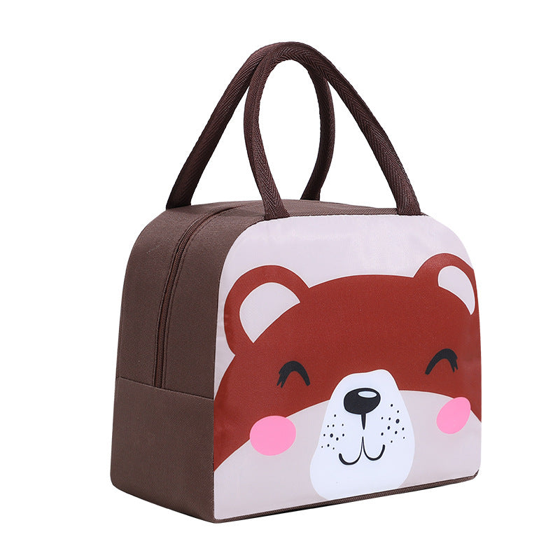 Insulated Lunch Box with Animal Motif Skanto