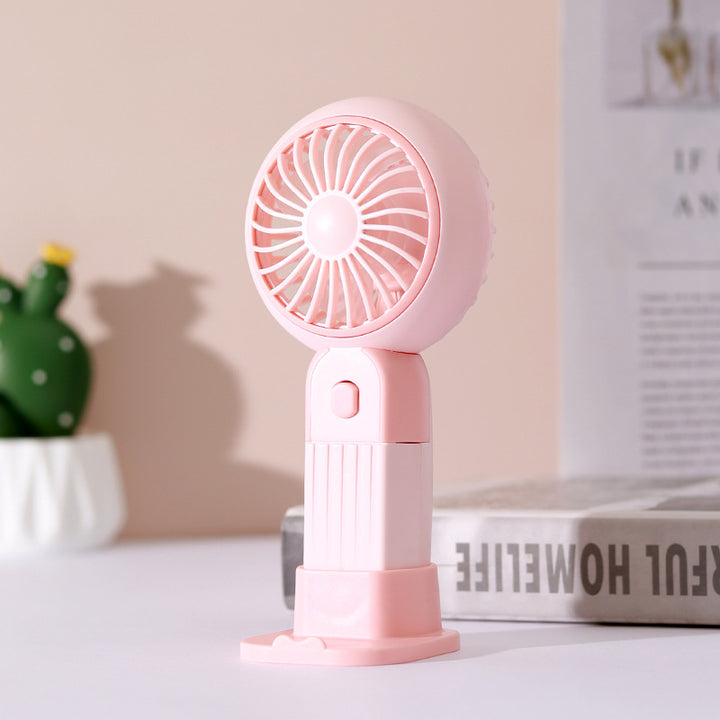 Dame Bærbar Håndvifte med USB-ladingsfunksjon og ergonomisk design Skanto