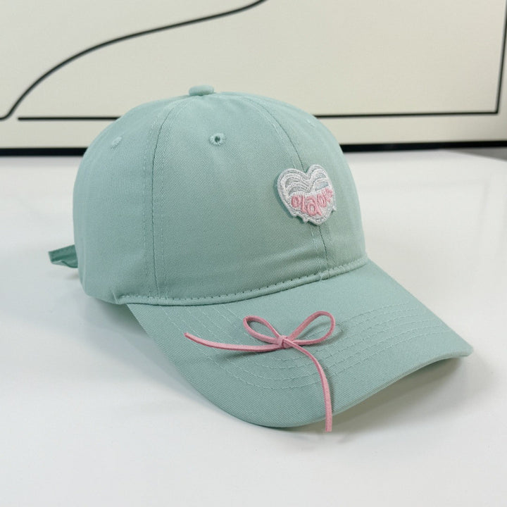 Kvinners søte karakter broderte baseball cap Skanto