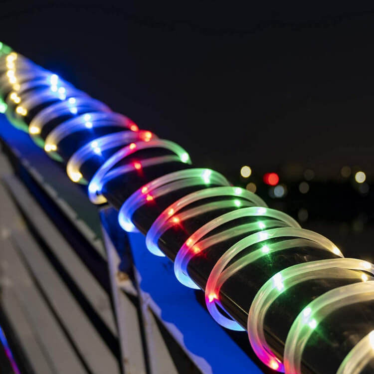 Skanto | LED Solcelle Lyskæde Feelys Vandtætte Kobbertråd Udelampe Feelys
