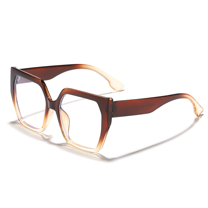 Dame oversized kvadratisk solbrille med enestående komfort og moderne design Skanto