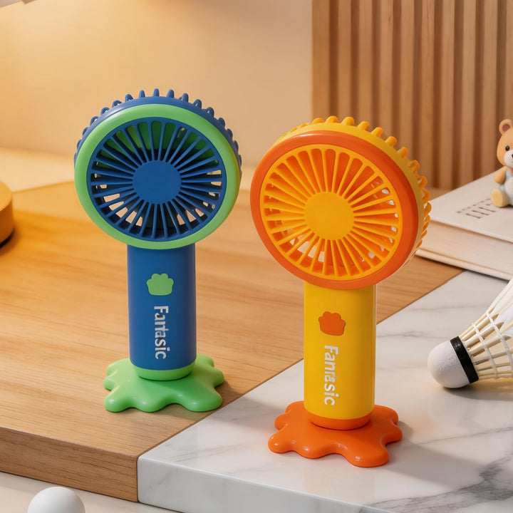 Dame Bærbar Håndvifte med multifunksjonell USB-ladefunksjon og ergonomisk design Skanto