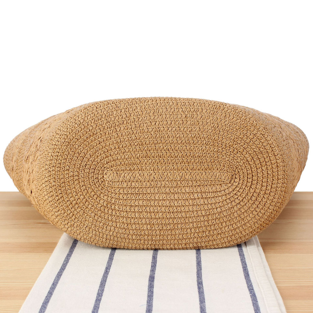 Spacious tote bag made from hand-knotted natural materials Skanto