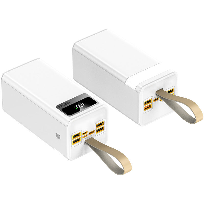 Bærbar powerbank med intelligent LED-skjerm og høyytelses USB-porter Skanto
