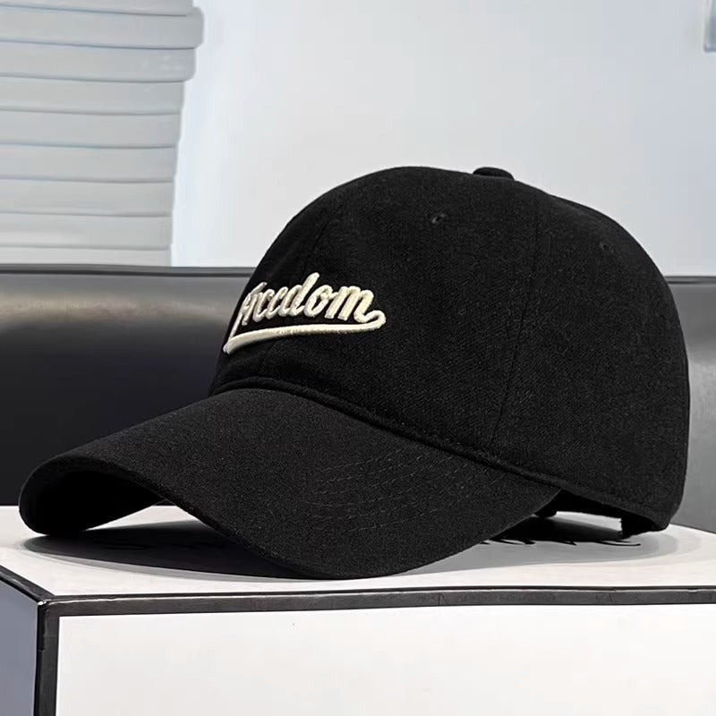 Herre Casual Freedom Brodert Baseball Cap Skanto